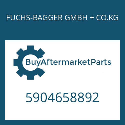 FUCHS-BAGGER GMBH + CO.KG 5904658892 - SLOTTED NUT