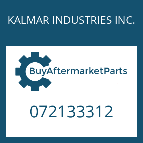 KALMAR INDUSTRIES INC. 072133312 - HEXAGON SCREW