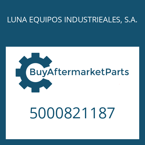 LUNA EQUIPOS INDUSTRIEALES, S.A. 5000821187 - O-RING