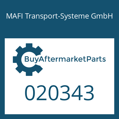 MAFI Transport-Systeme GmbH 020343 - WASHER