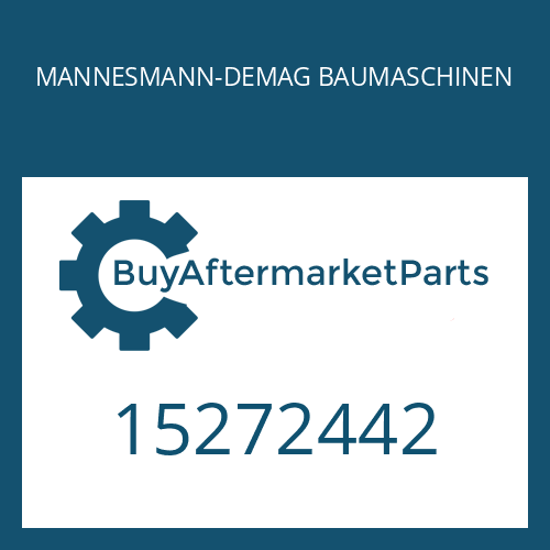 MANNESMANN-DEMAG BAUMASCHINEN 15272442 - O-RING