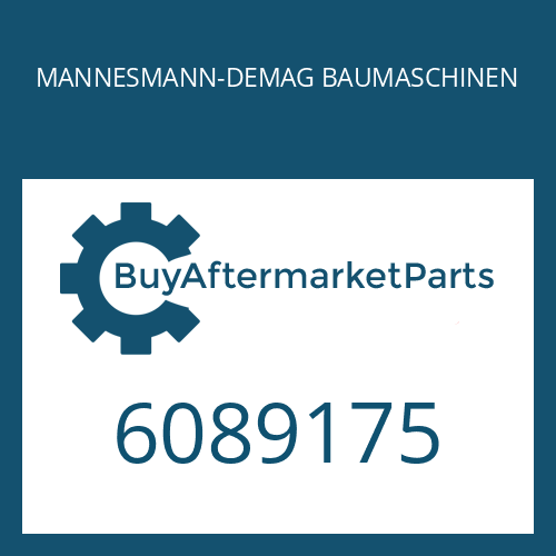 MANNESMANN-DEMAG BAUMASCHINEN 6089175 - O-RING