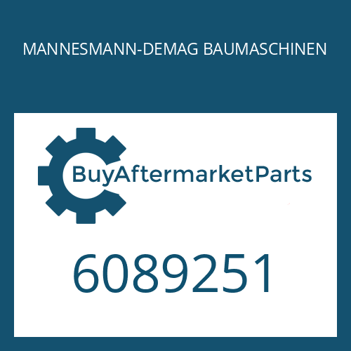 MANNESMANN-DEMAG BAUMASCHINEN 6089251 - COMPRESSION SPRING