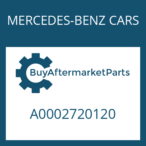 MERCEDES-BENZ CARS A0002720120 - STATOR SHAFT