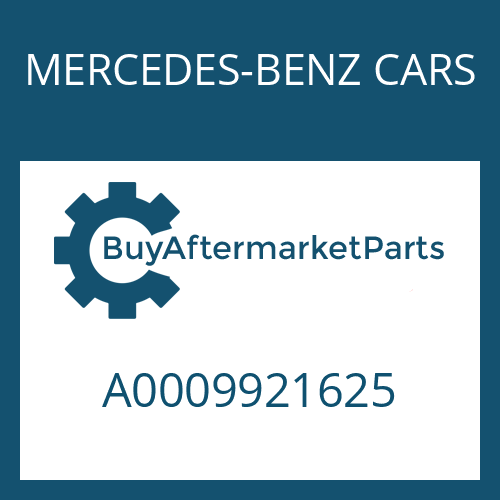 MERCEDES-BENZ CARS A0009921625 - SPRING SLEEVE