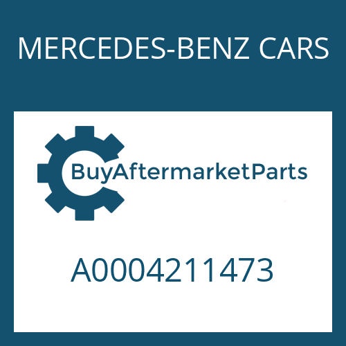 MERCEDES-BENZ CARS A0004211473 - RETAINING RING