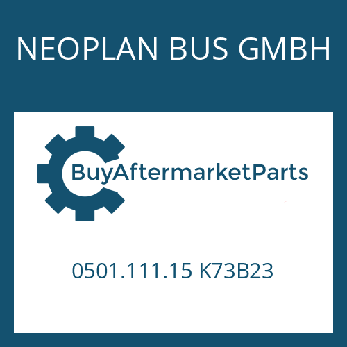 NEOPLAN BUS GMBH 0501.111.15 K73B23 - GASKET
