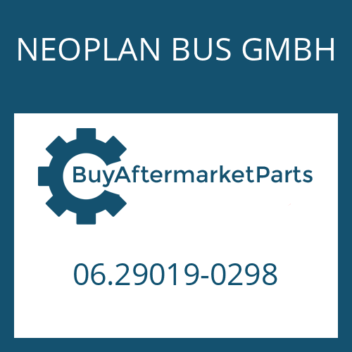 NEOPLAN BUS GMBH 06.29019-0298 - RETAINING RING