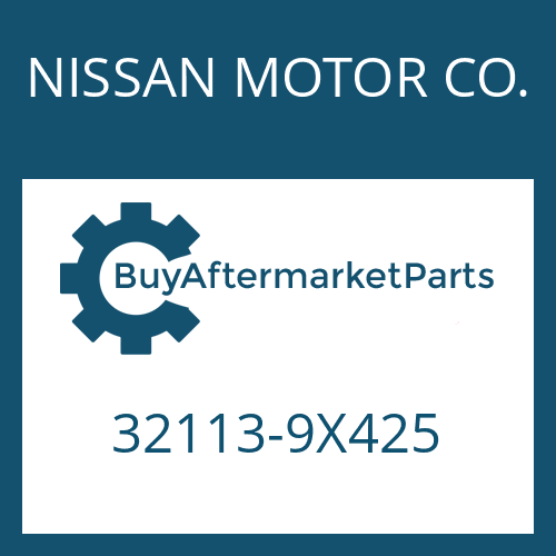 NISSAN MOTOR CO. 32113-9X425 - SHAFT SEAL