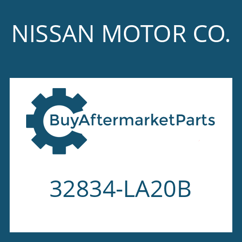 NISSAN MOTOR CO. 32834-LA20B - SEALING RING