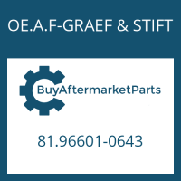 OE.A.F-GRAEF & STIFT 81.96601-0643 - GASKET