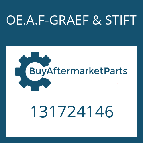 OE.A.F-GRAEF & STIFT 131724146 - NEEDLE SLEEVE