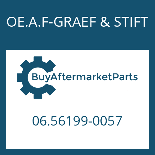 OE.A.F-GRAEF & STIFT 06.56199-0057 - SEALING RING