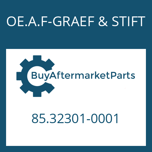 OE.A.F-GRAEF & STIFT 85.32301-0001 - HELICAL GEAR