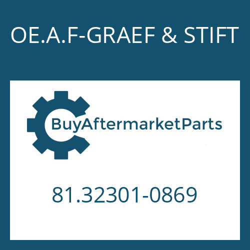 OE.A.F-GRAEF & STIFT 81.32301-0869 - HELICAL GEAR