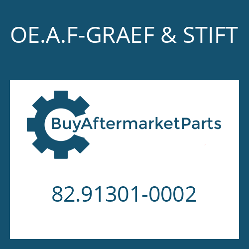 OE.A.F-GRAEF & STIFT 82.91301-0002 - SLOT. PIN