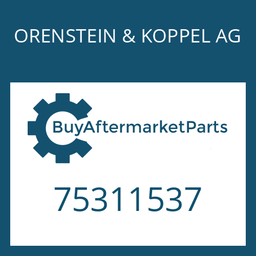 ORENSTEIN & KOPPEL AG 75311537 - COMPR.SPRING