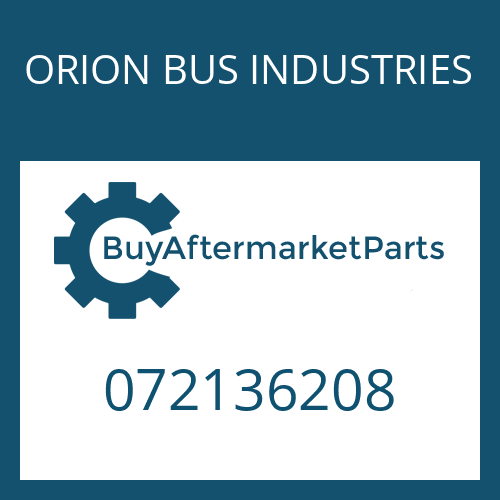 ORION BUS INDUSTRIES 072136208 - LOCKING NUT