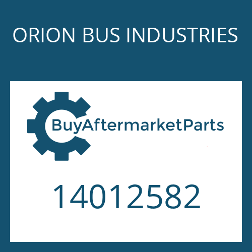 ORION BUS INDUSTRIES 14012582 - HUB