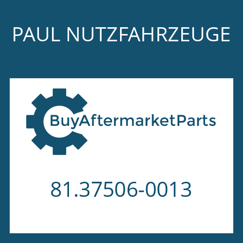 PAUL NUTZFAHRZEUGE 81.37506-0013 - RING GEAR