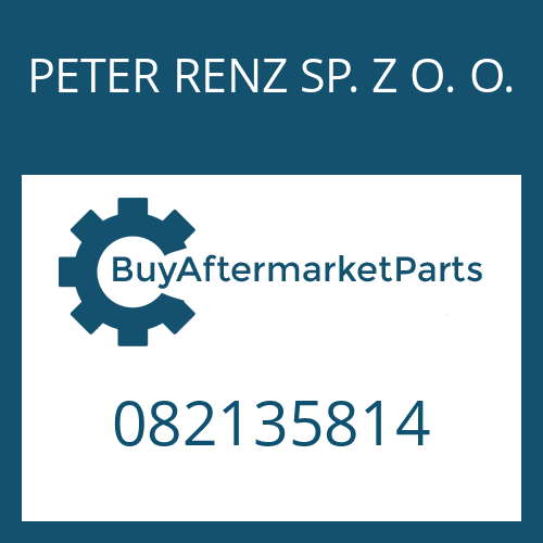 PETER RENZ SP. Z O. O. 082135814 - CAP SCREW