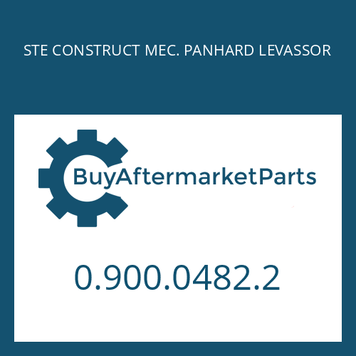 STE CONSTRUCT MEC. PANHARD LEVASSOR 0.900.0482.2 - TYPE PLATE