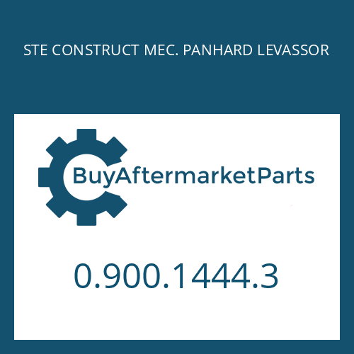 STE CONSTRUCT MEC. PANHARD LEVASSOR 0.900.1444.3 - HEXAGON SCREW