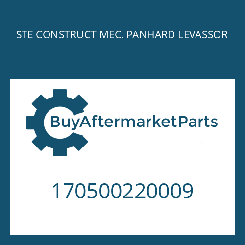 STE CONSTRUCT MEC. PANHARD LEVASSOR 170500220009 - OUTPUT GEAR