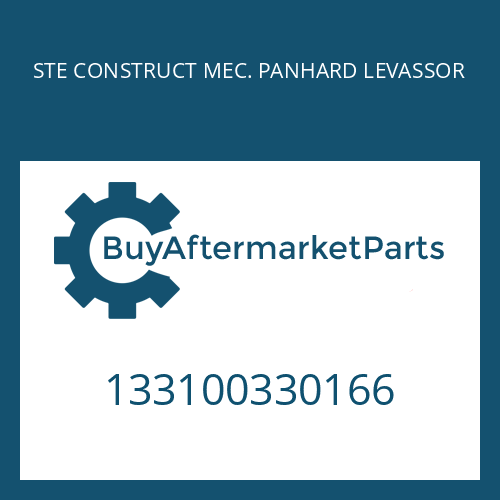 STE CONSTRUCT MEC. PANHARD LEVASSOR 133100330166 - TYPE PLATE