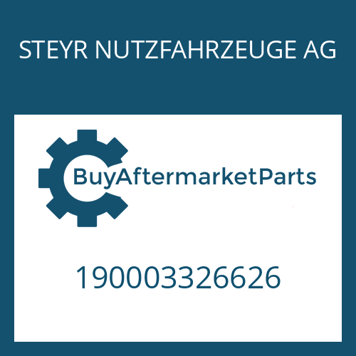 STEYR NUTZFAHRZEUGE AG 190003326626 - TA.ROLLER BEARING