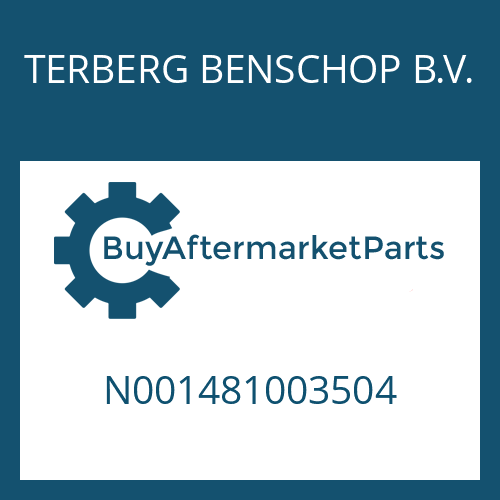 TERBERG BENSCHOP B.V. N001481003504 - SLOT.PIN