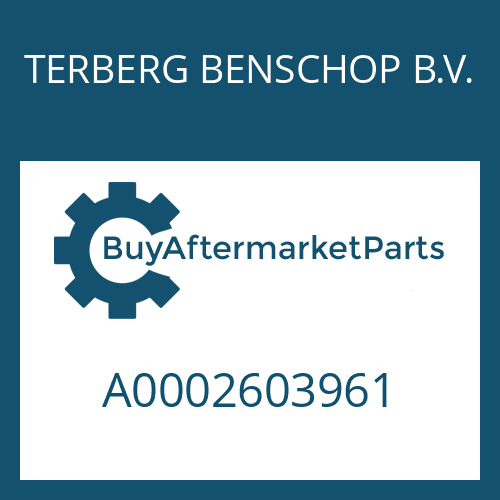TERBERG BENSCHOP B.V. A0002603961 - PLANET CARRIER