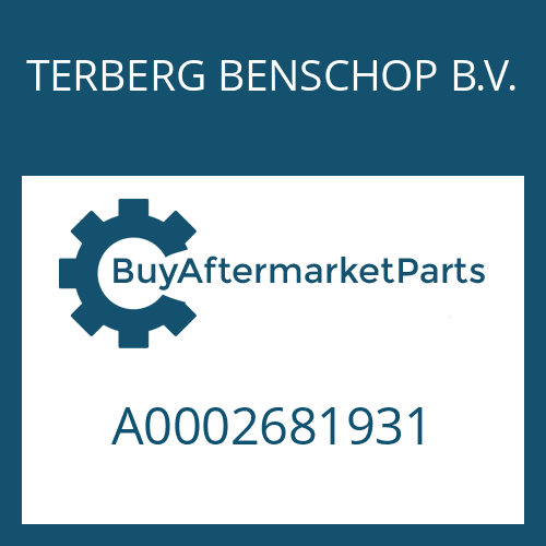 TERBERG BENSCHOP B.V. A0002681931 - SPEEDOMETER WORM