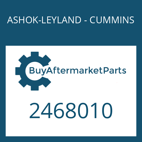 ASHOK-LEYLAND - CUMMINS 2468010 - SCREW PLUG