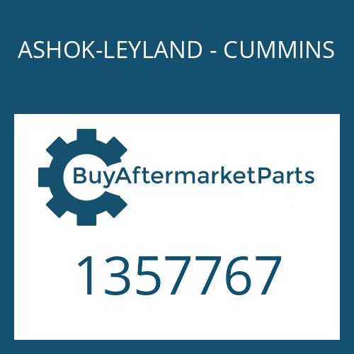 ASHOK-LEYLAND - CUMMINS 1357767 - SPEEDOMETER HOUSING