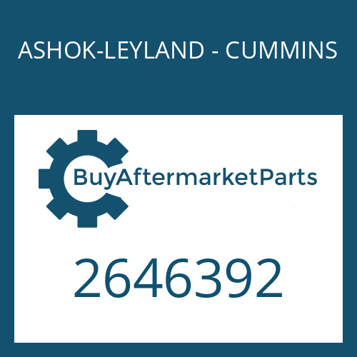 ASHOK-LEYLAND - CUMMINS 2646392 - CYLINDER ROLLER BEARING