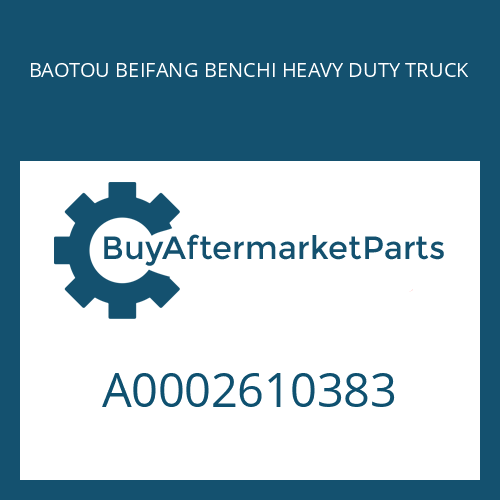 BAOTOU BEIFANG BENCHI HEAVY DUTY TRUCK A0002610383 - SPRAY TUBE