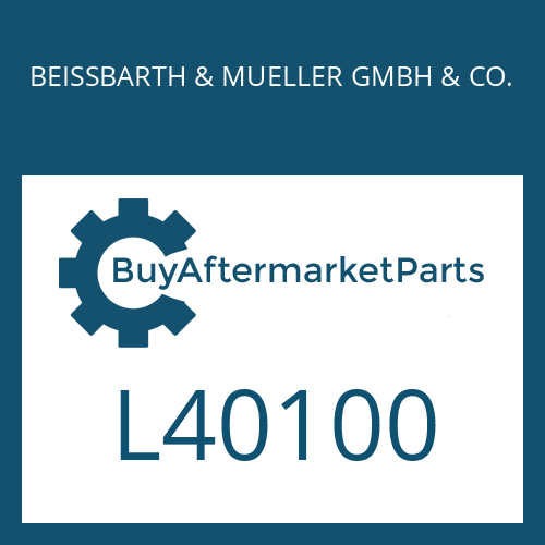 BEISSBARTH & MUELLER GMBH & CO. L40100 - WASHER