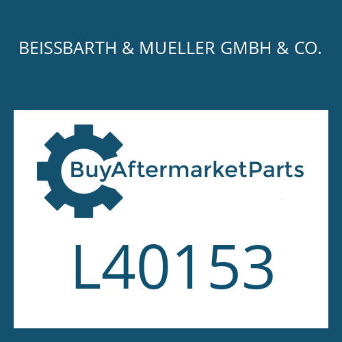 BEISSBARTH & MUELLER GMBH & CO. L40153 - THRUST WASHER