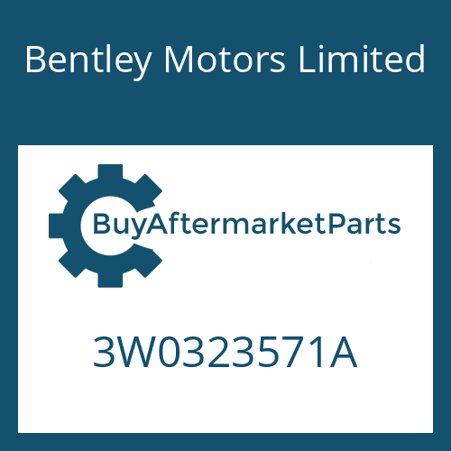Bentley Motors Limited 3W0323571A - CONVERTER