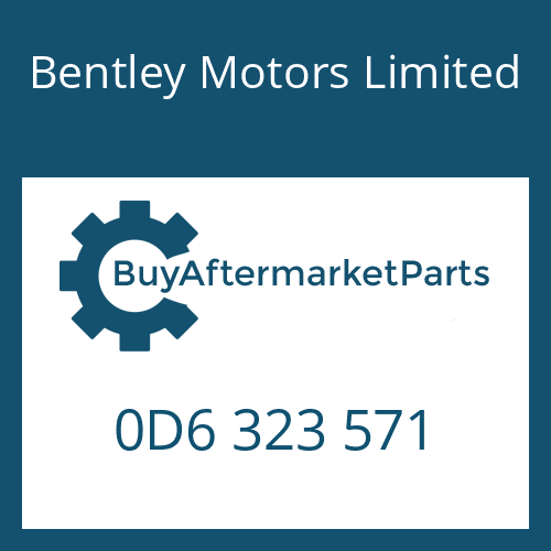 Bentley Motors Limited 0D6 323 571 - WANDLER