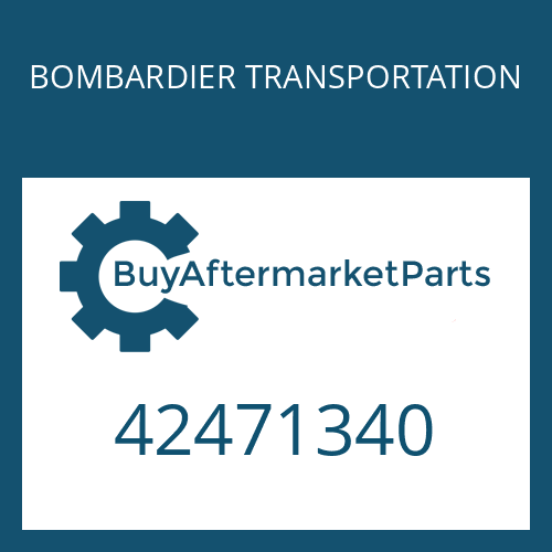 BOMBARDIER TRANSPORTATION 42471340 - SHIM for Heavy Equipment