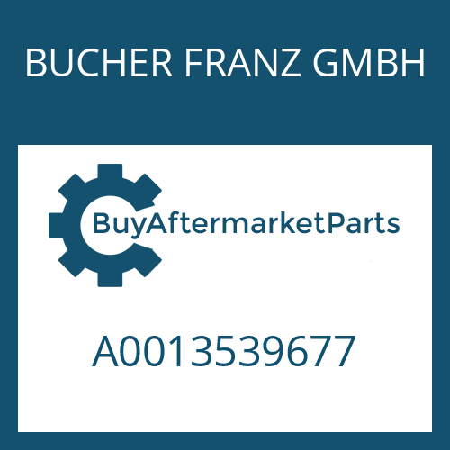 BUCHER FRANZ GMBH A0013539677 - SHIM