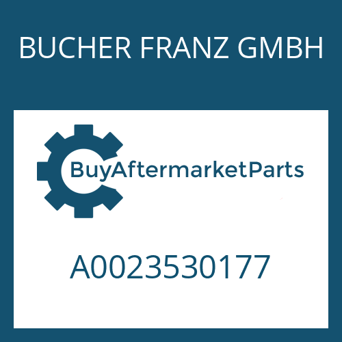 BUCHER FRANZ GMBH A0023530177 - SHIM