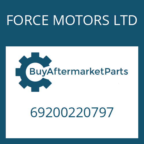 FORCE MOTORS LTD 69200220797 - CIRCLIP