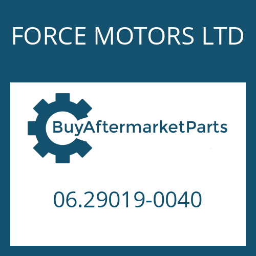 FORCE MOTORS LTD 06.29019-0040 - RETAINING RING