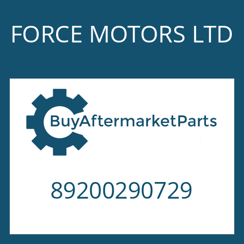 FORCE MOTORS LTD 89200290729 - RETAINING RING