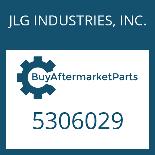 JLG INDUSTRIES, INC. 5306029 - WASHER