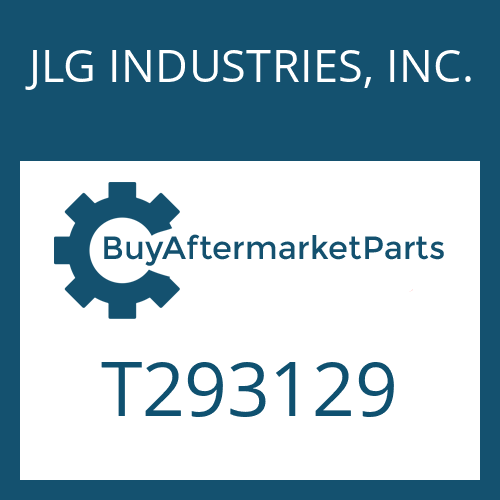 JLG INDUSTRIES, INC. T293129 - RING