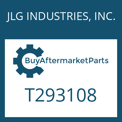 JLG INDUSTRIES, INC. T293108 - RING